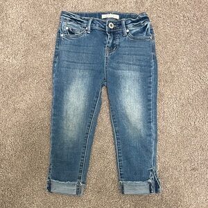 Blue Denim cropped jeans (kids)